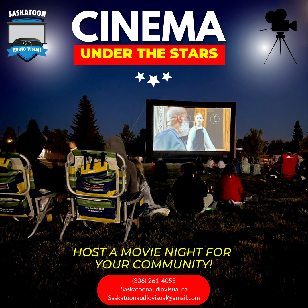 Host a cinema outdoors in your community